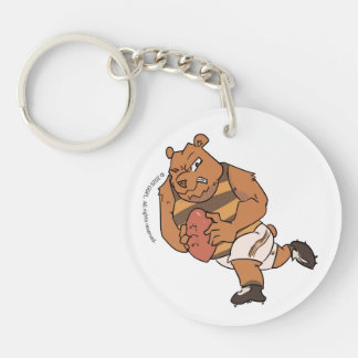 GGFL Björn Maskot Nyckelring