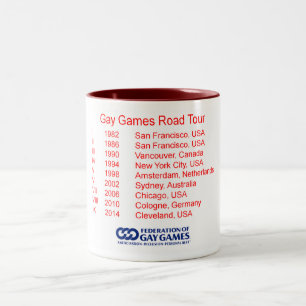 GGRoadTour2 Två-Tonad Mugg