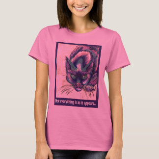 GGs purpurfärgad kattdesign Tee