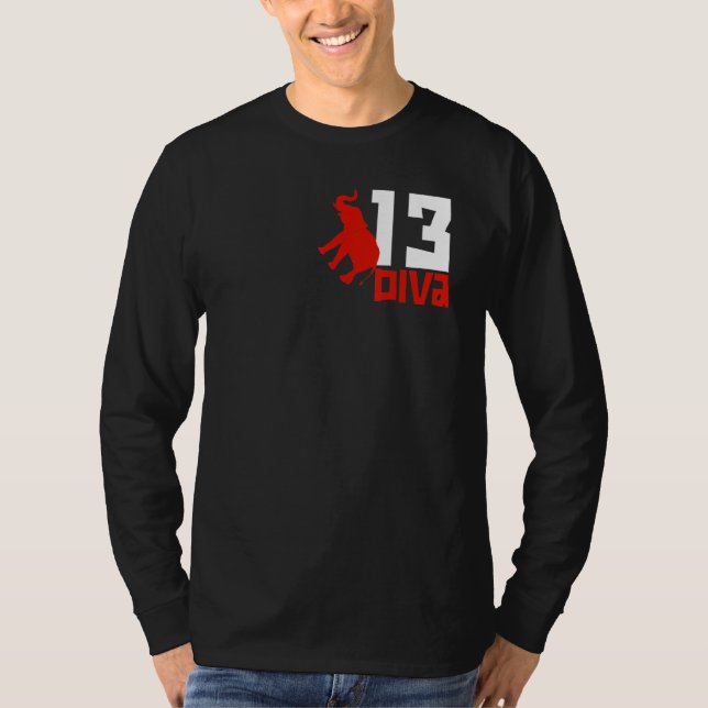 Ggt Elephant 13 Diva T Shirt (Framsida)