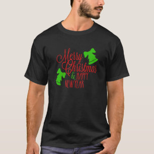 Ggt God jul och Gott nytt år Helgdag Fam T Shirt