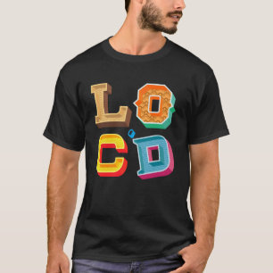 GGT Unikt block Brev Locu2019d Hair Melanin Cr T Shirt