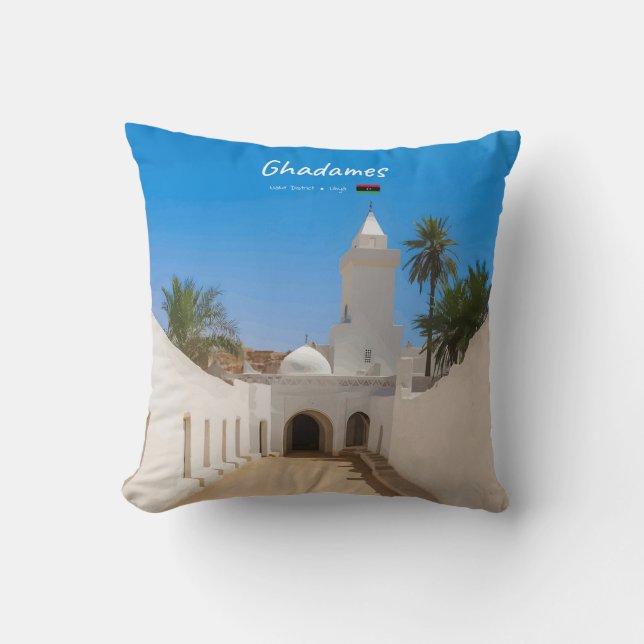 Ghadames, Libyen - Vit moské Kudde (Framsida)