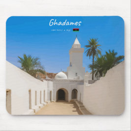 Ghadames, Libyen - Vit moské Musmatta