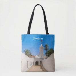 Ghadames, Libyen - Vit moské Tygkasse