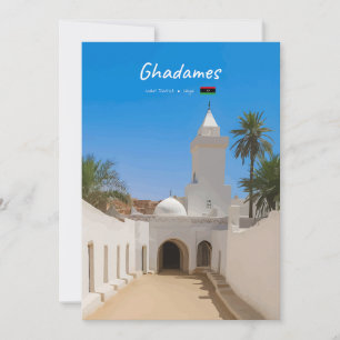 Ghadames, Libyen - Vita moskén Inbjudningar