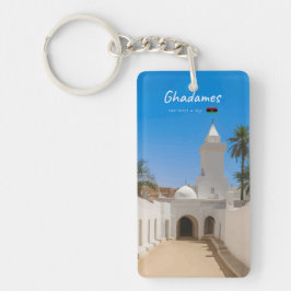 Ghadames, Libyen - Vita moskén Slim