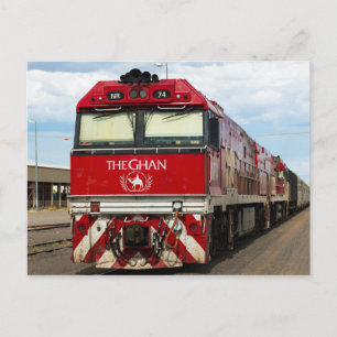 Ghan-berömden Australian tåg Vykort