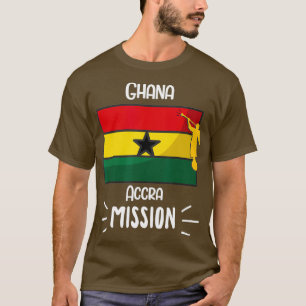 Ghana Accra Mormon LDS Uppdrag Missionär Gift T Shirt