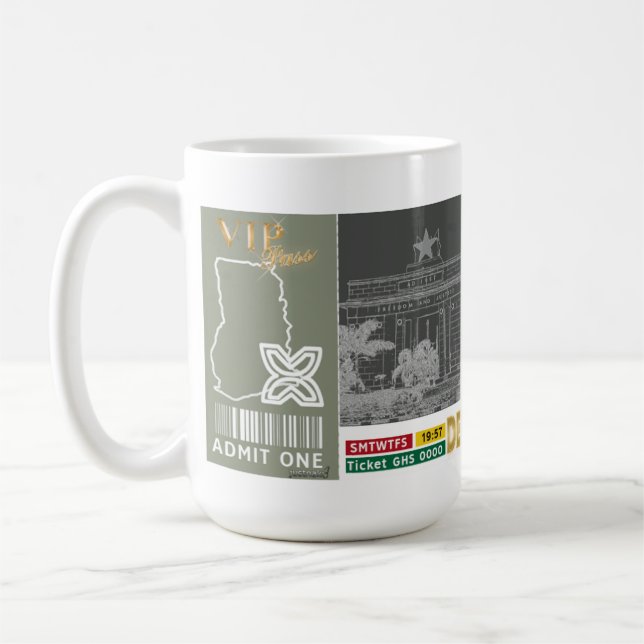 Ghana Adinkra  Kaffemugg (Vänster)