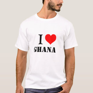 GHANA ÄLSKAR JAG GHANA TEE SHIRT