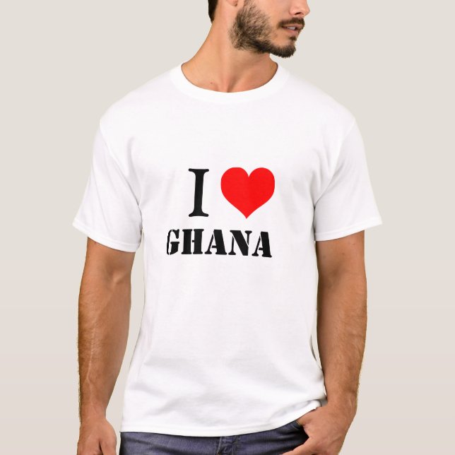 GHANA ÄLSKAR JAG GHANA TRÖJA (Framsida)