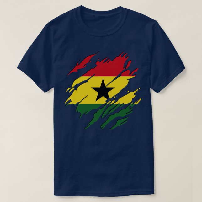 Ghana Always T Shirt (Design framsida)