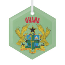 Ghana Anpassningsbar Glass Ornament
