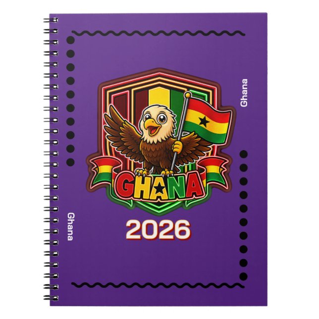 Ghana Barn Anteckningsbok (Framsidan)