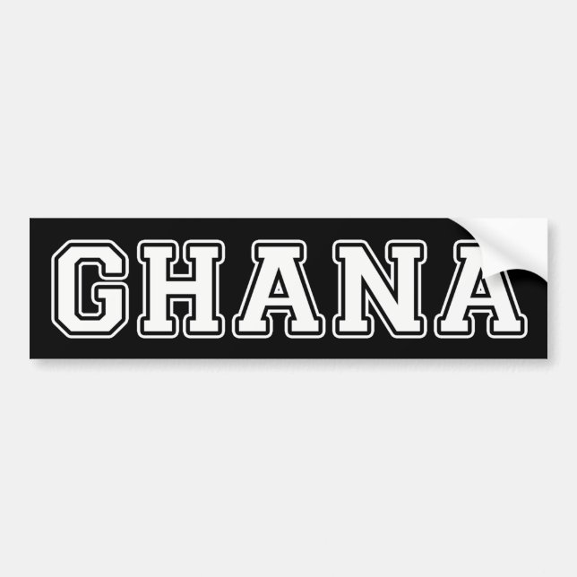 Ghana Bildekal (Framsidan)
