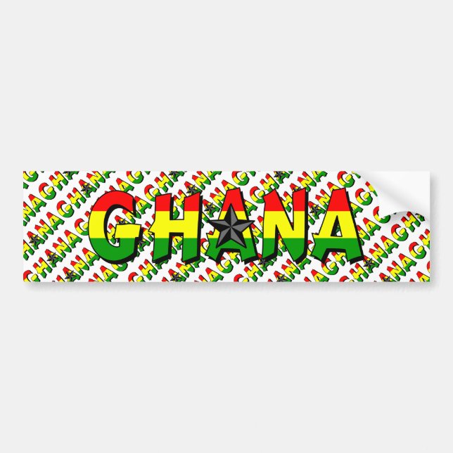 Ghana Bildekal (Framsidan)
