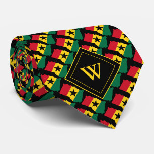 GHANA Christian Scripture Monogram Black Slips