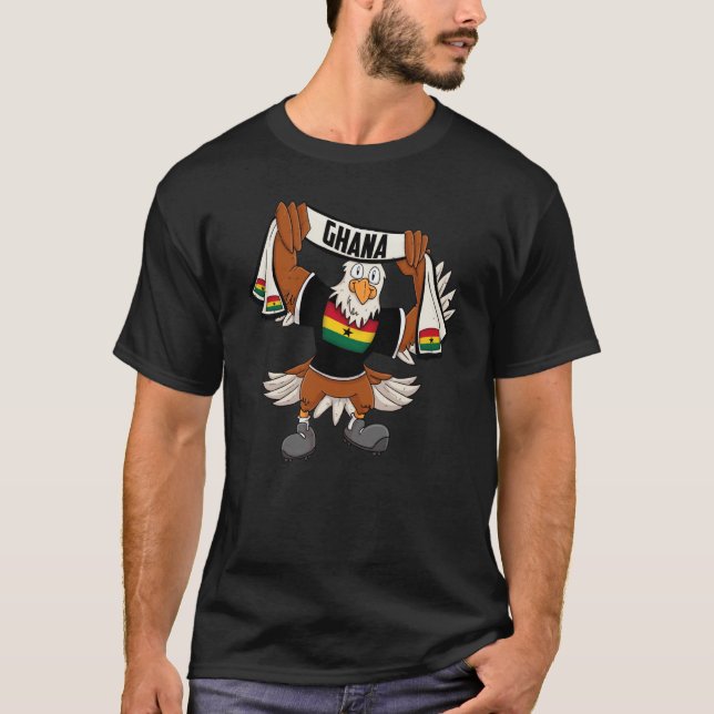 Ghana Eagle T Shirt (Framsida)