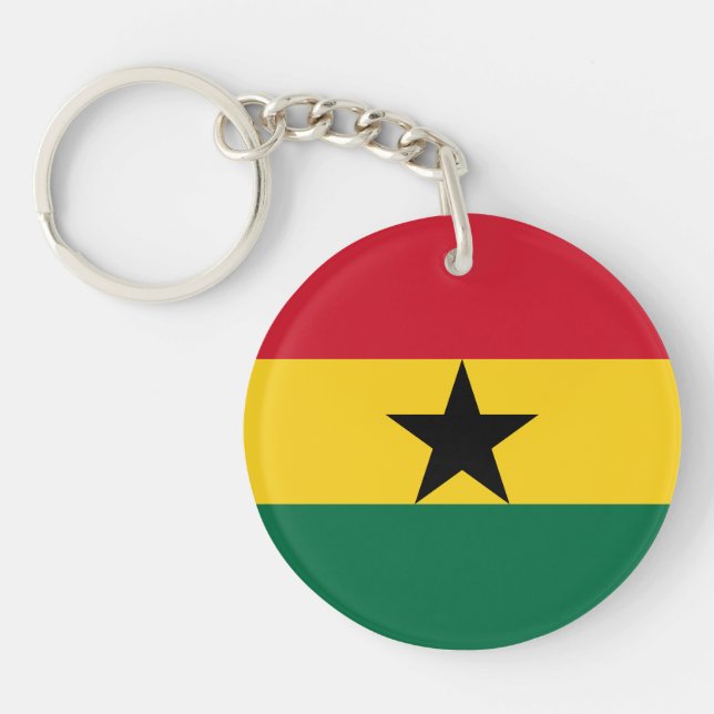 Ghana Flagga (Framsidan)