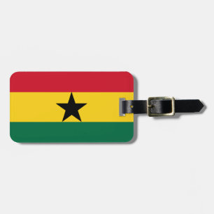 Ghana flagga bagagebricka