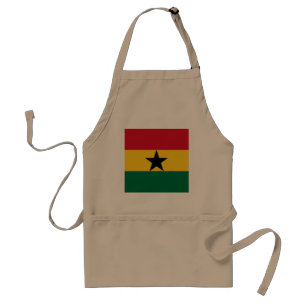 Ghana flagga förkläde