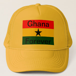Ghana flagga keps