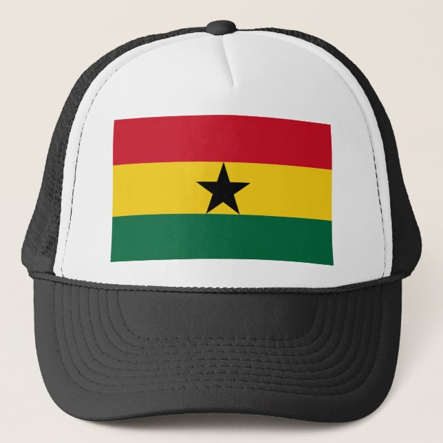 Ghana Flagga Keps (Framsida)