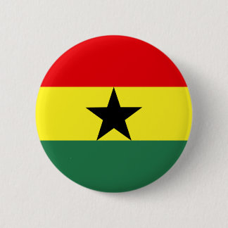 Ghana flagga knapp
