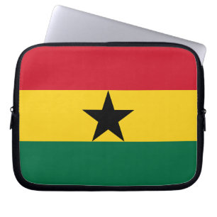 Ghana Flagga Laptop sleeve