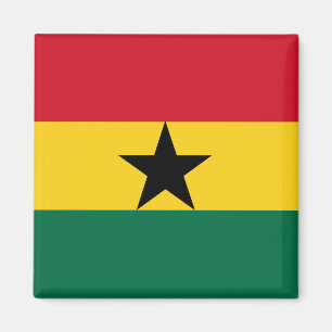 Ghana Flagga Magnet
