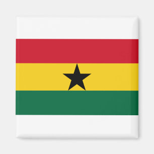 Ghana Flagga Magnet