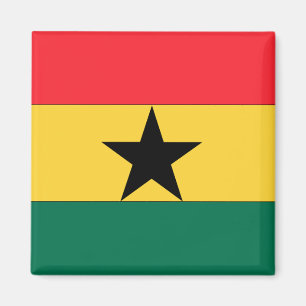 Ghana flagga magnet