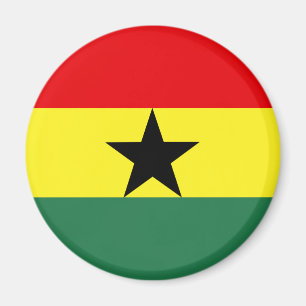 Ghana flagga magnet