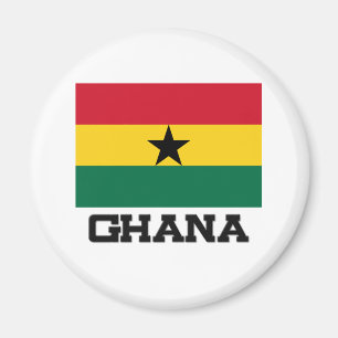Ghana flagga magnet