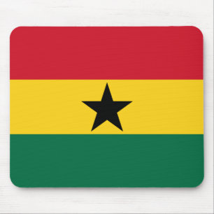 Ghana flagga Mousepad Musmatta