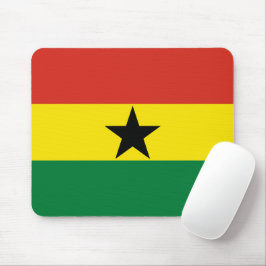 Ghana flagga musmatta