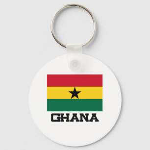 Ghana flagga nyckelring