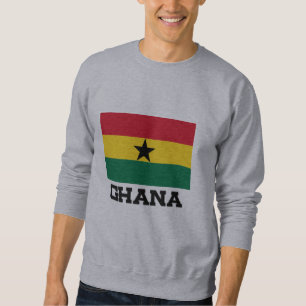 Ghana Flagga Sweatshirt