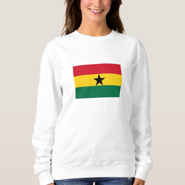 Ghana Flagga T Shirt (Framsida)
