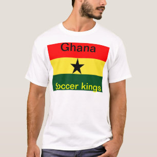 Ghana flagga t-shirt