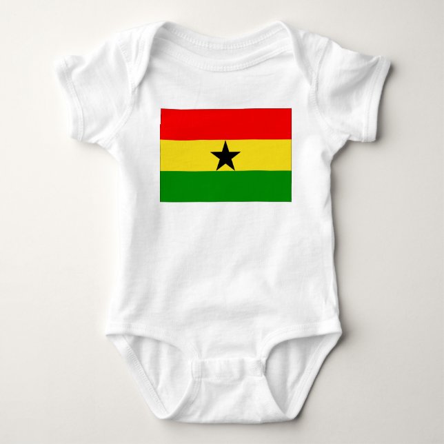 Ghana-Flagga Tee (Framsida)