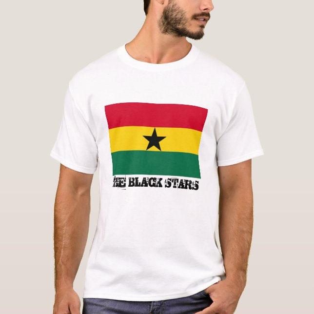 Ghana-Flagga "The Black Stars" Tröja (Framsida)