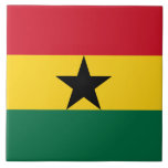 Ghana Flagga Tile Kakelplatta<br><div class="desc">Lägg till ett litet Ghana-pride hemma eller på kontoret med vår exklusiv Ghana Flagga Tile! Den här plattan är uppgjord med stor noggrannhet och är mer än bara en dekorativ punkt, den är en firande av Ghanas kulturarv och kulturella pride. Den sjudande designen visningar den ikoniska Ghanaianska flagga på ett...</div>