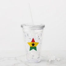 Ghana Flagga Tumbler