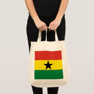 Ghana flagga tygkasse