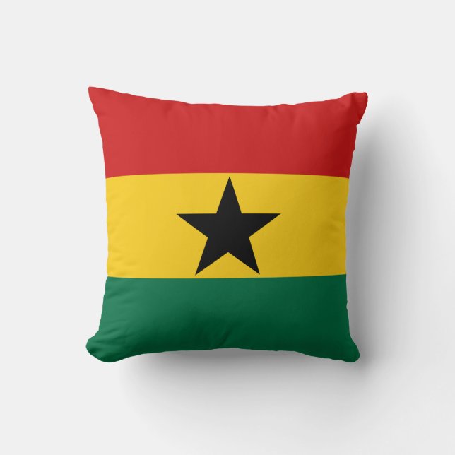 Ghana Flagga x Flagga Pilling Kudde (Framsida)