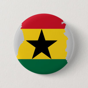 Ghana flaggakarta knapp
