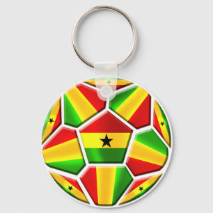 Ghana fotboll nyckelring