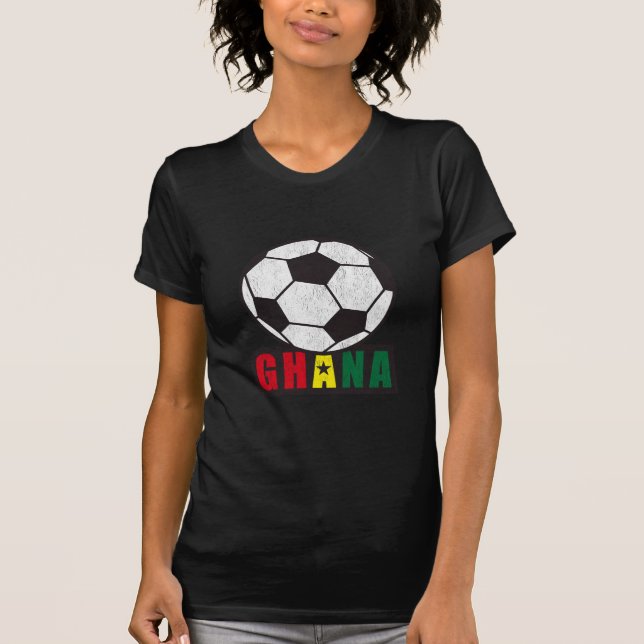 Ghana fotboll t-shirt (Framsida)